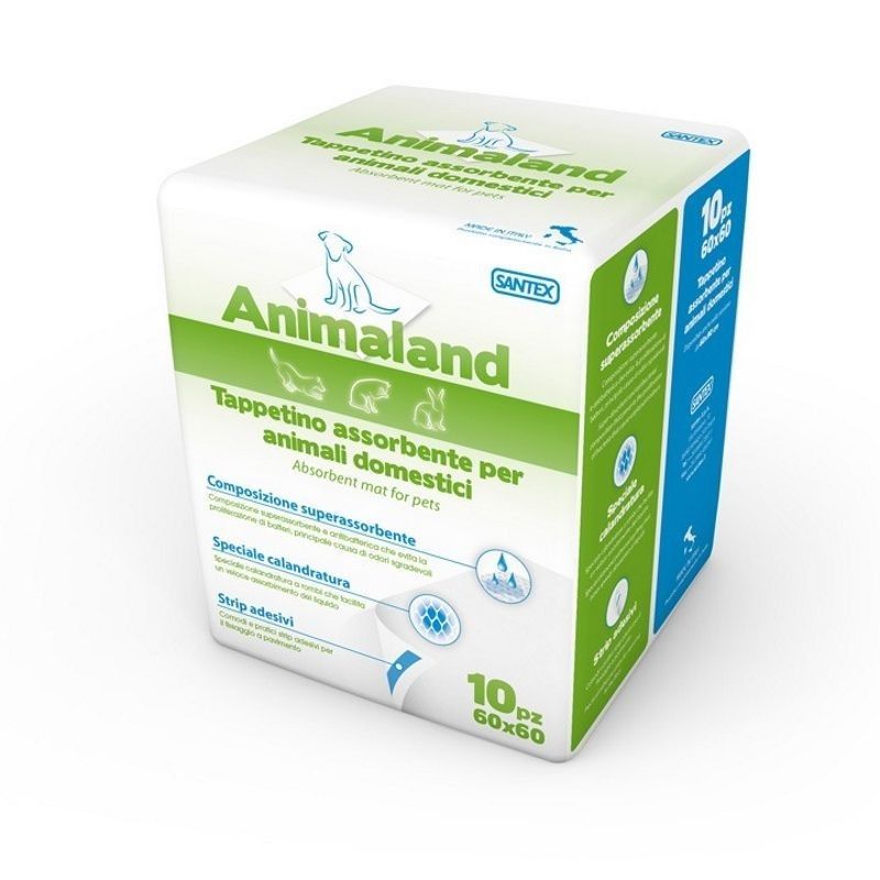 Covorase absorbante pet unica folosinta pentru animale Animaland 60x60cm 10buc/pachet