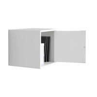 Cub suspendat cu usa, 35x35x35 cm Arly, MDF Alb