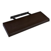 Polita suspendata 60x23.5x3.8 cm, Arly, MDF Wenge