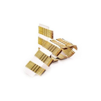 Agrafe cocuri ondulate fasii blond deschis Agrafe cocuri ondulate fasii blond deschis