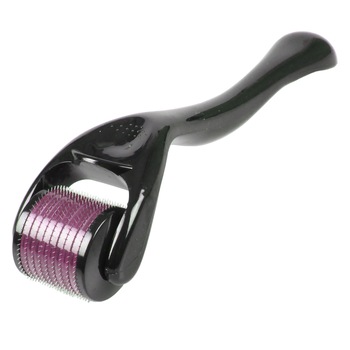 Aparat masaj facial dermaroller pentru regenerarea pielii, 540 ace din titan, 0.50 mm Aparat masaj facial dermaroller pentru regenerarea pielii, 540 ace din titan, 0.50 mm