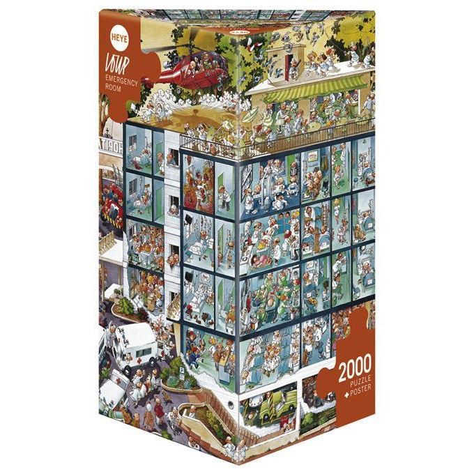 Puzzle Heye - Emergency Room, 2000 piese