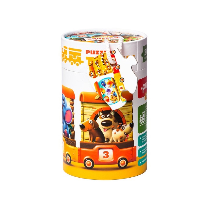 Cubika Vonat 20 darabos XXL puzzle