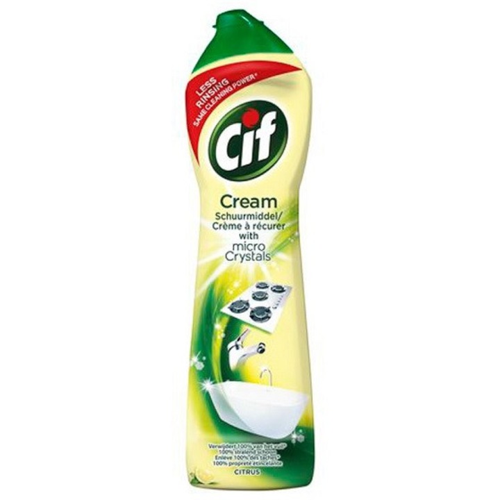 Почистващ препарат Cif, Cream Citrus, Универсален, 750 мл