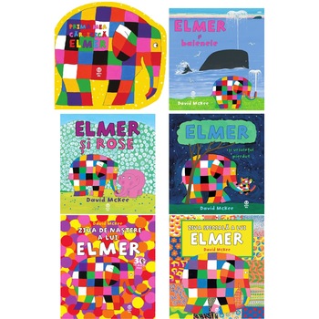 Pachet ELMER, 6 carti Pachet ELMER, 6 carti