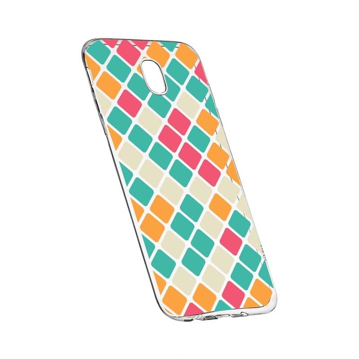 Szilikon Tok, Átlátszó, Vékony, Mozaik, 123, Huawei Honor 5X / GR5