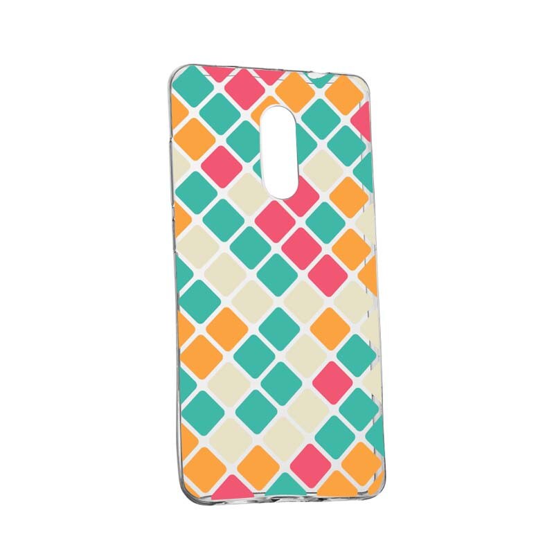 Husa Silicon, Transparent, Slim, Mozaic, 123, Huawei Honor 6A