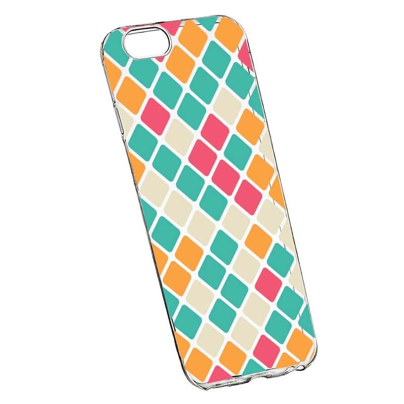 Husa Silicon, Transparent, Slim, Mozaic, 123, Xiaomi Mi A1