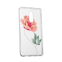Husa Silicon, Transparent, Slim, Rose, 127, Lenovo K5 Note