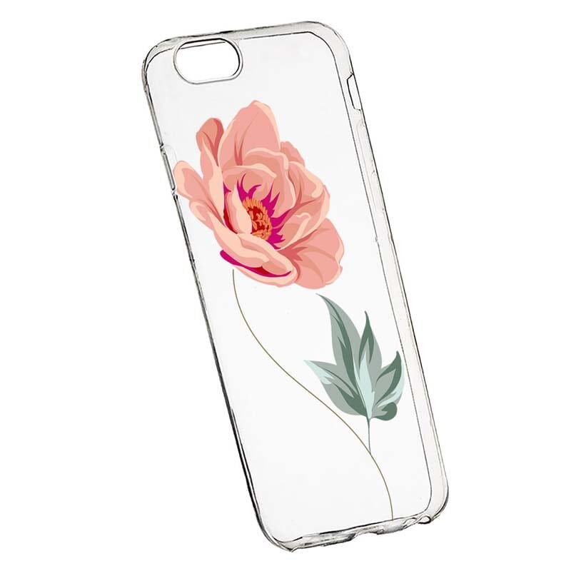 Husa Silicon, Transparent, Slim, Rose, 127, Apple iPhone 7 Plus / 8 Plus