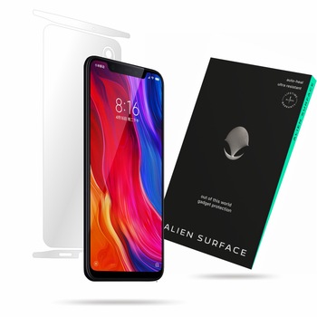 Folie Alien Surface, Xiaomi Mi 8 Explorer, protectie spate, laterale Folie Alien Surface, Xiaomi Mi 8 Explorer, protectie spate, laterale