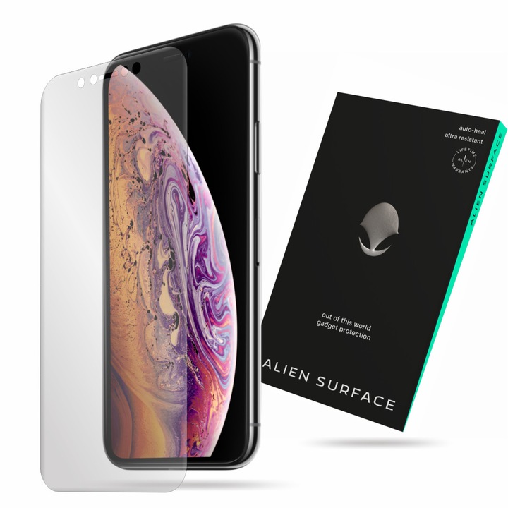 Alien Surface, Apple iPhone XS, képernyővédő fólia