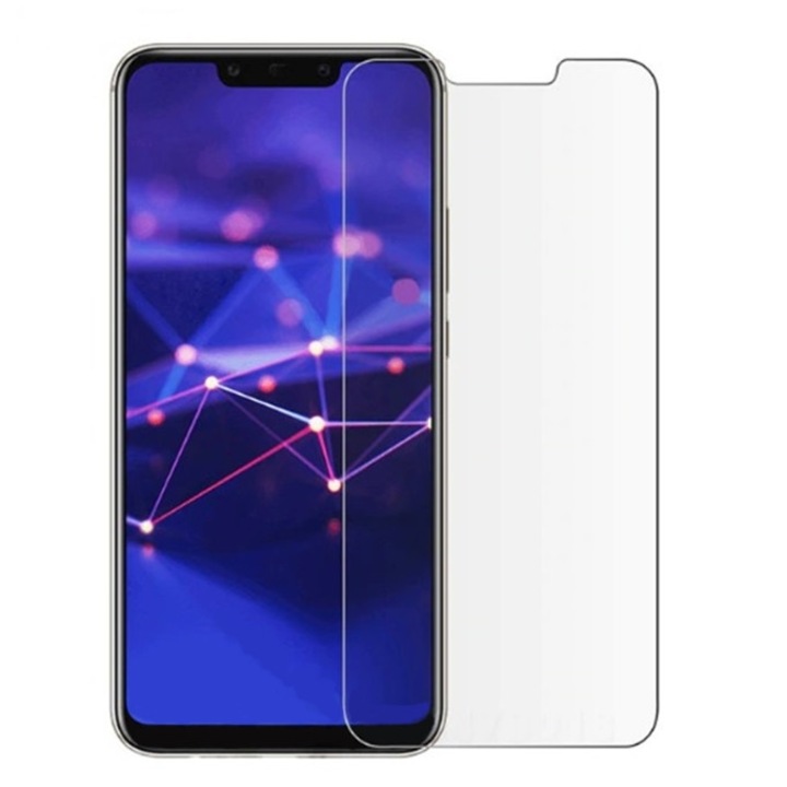 Протектор за дисплей, Съвместим с Huawei MATE 20 LITE (2018), 2.5D 9H, Прозрачен