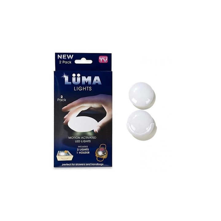 Lüma Light Univerzális mozgásérzékelős világítás, 2 db
