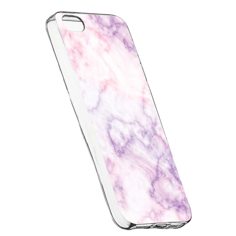 Husa Silicon, Transparent, Slim, Marble, 129, Xiaomi Mi5S