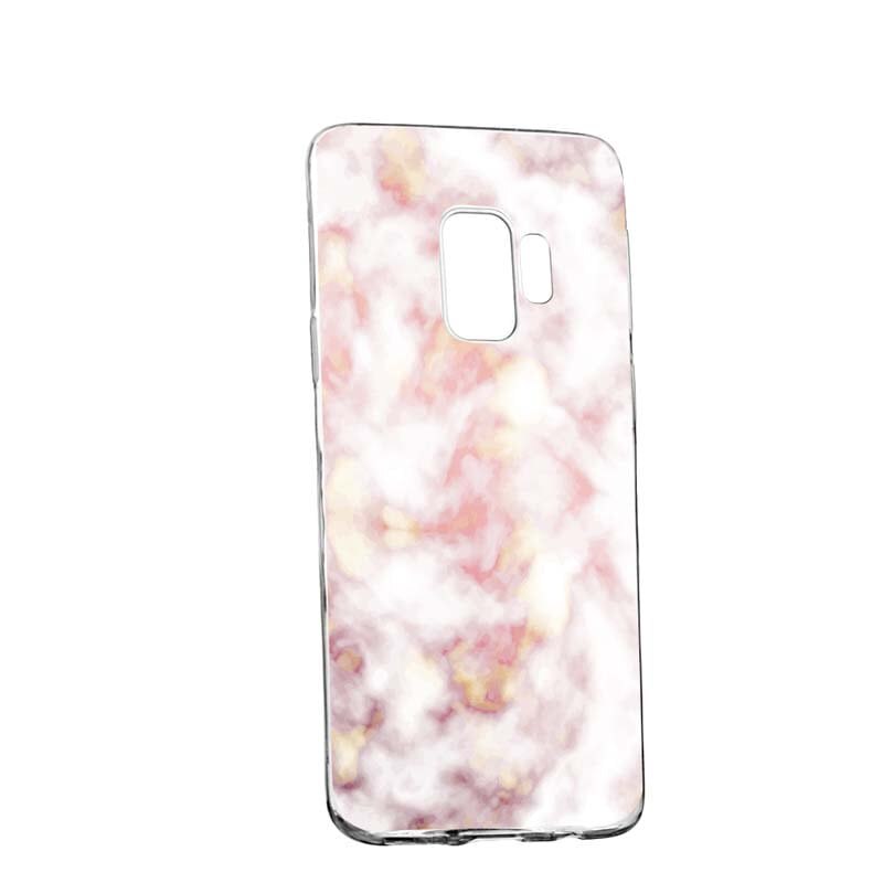 Husa Silicon, Transparent, Slim, Marble, 130, Huawei MATE 9