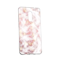 Husa Silicon, Transparent, Slim, Marble, 130, Nokia 7