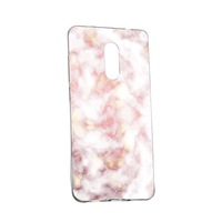 Husa Silicon, Transparent, Slim, Marble, 130, Nokia 6 2018