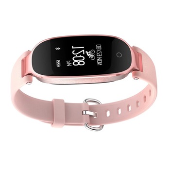 Bratara Fitness Smart Wristband S3, cu Functii Fitness, Roz Bratara Fitness Smart Wristband S3, cu Functii Fitness, Roz