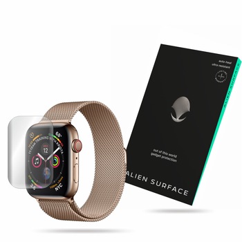 Folie Alien Surface, Apple Watch 4, 44 mm, protectie ecran 1+2 Rezerve Folie Alien Surface, Apple Watch 4, 44 mm, protectie ecran 1+2 Rezerve