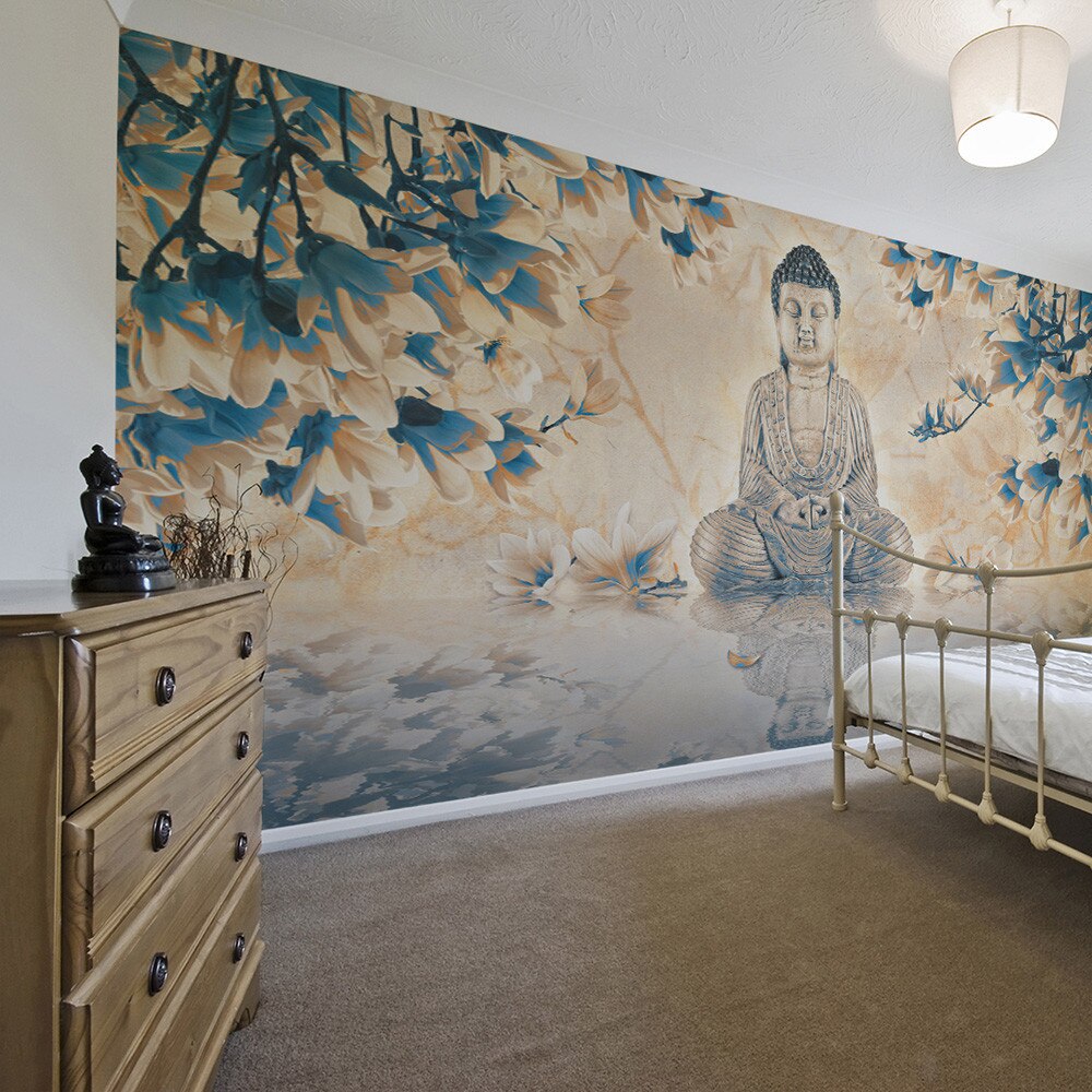 Fototapet vlies XXL - Buddha of prosperity - 550 x 270 cm