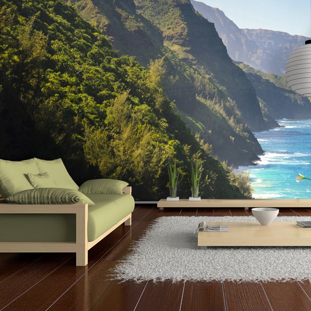 Fototapet vlies XXL - Na Pali Coast, Kauai, Hawaii - 550 x 270 cm