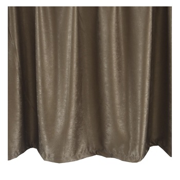 Set 2 draperii soft brown chocolate, 130x240 cm, 2DRAP009-130/240 Set 2 draperii soft brown chocolate, 130x240 cm, 2DRAP009-130/240