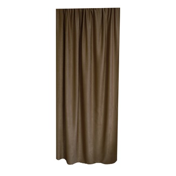 Set 2 draperii soft brown chocolate, 130x220 cm, 2DRAP009-130/220 Set 2 draperii soft brown chocolate, 130x220 cm, 2DRAP009-130/220