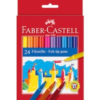 Set 24 Carioci colorate Faber-Castell