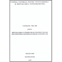 catalog 108 - cladiri si constructii din industria materialelor de constructii inclusiv cariere si balastiere comisia centrala pentru inventariere si reevaluarea fondurilor fixe imagen 0_0_0