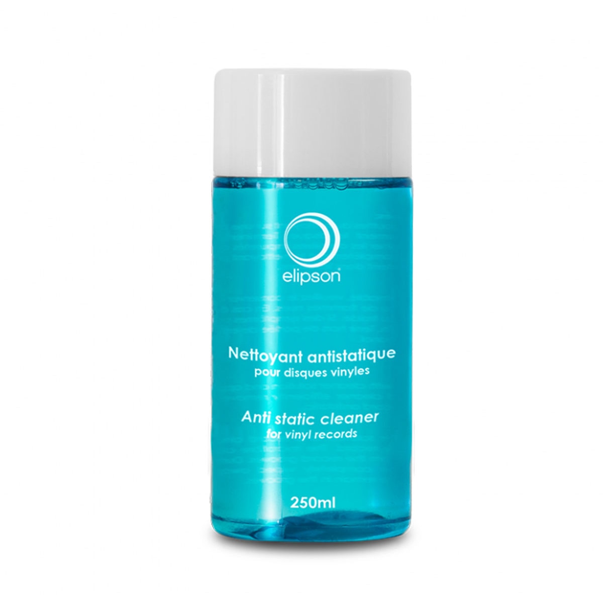 Kit curatare antistatic discuri vinil, Elipson Antistatic Cleaner, albastru, 250 ml
