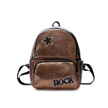 Rucsac Dama Rock Star Bronz Rucsac Dama Rock Star Bronz