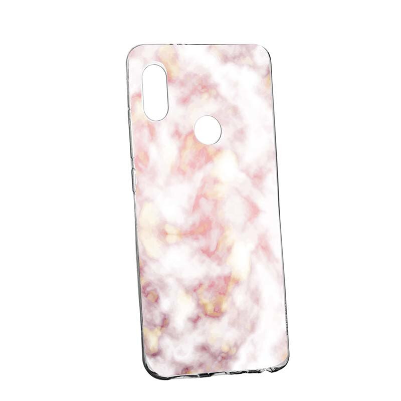 Husa Silicon, Transparent, Slim, Marble, 130, Xiaomi Redmi S2 / Y2