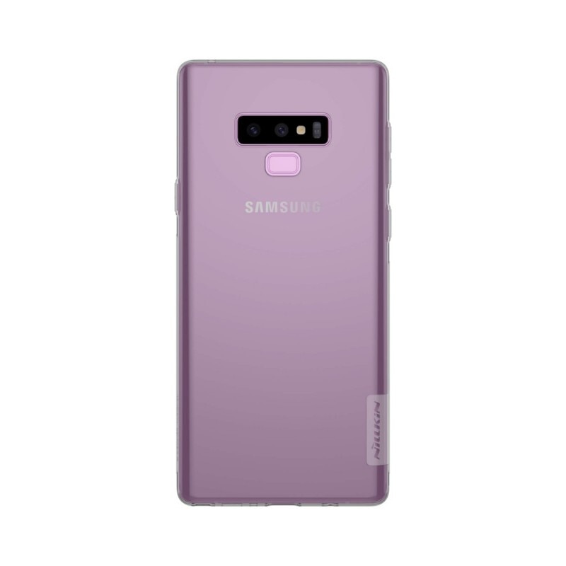 Husa Slim Nillkin Nature Samsung Note 9 Transparenta Fumurie Silicon