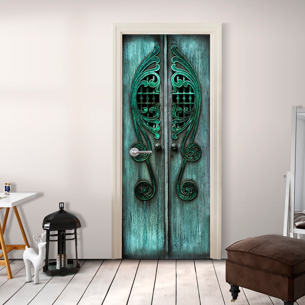 Fototapet pentru usa - Emerald Gates - 70 x 210 cm