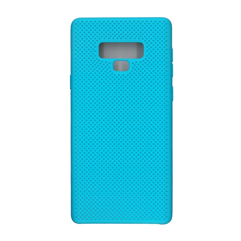 Husa din silicon cu perforatii, Eurocell, pentru Samsung Galaxy Note 9, bleu