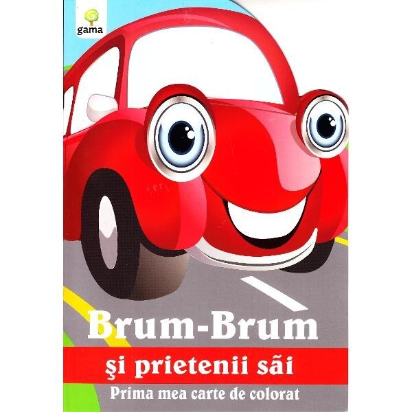 Brum-Brum si prietenii sai, Carte colorat