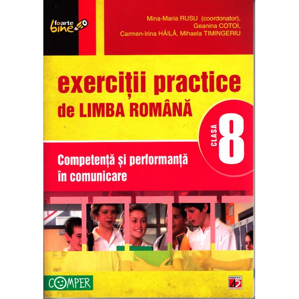 2012 Exercitii practice de Limba Romana cls 8 - Mina-Maria Rusu, Geanina Cotoi