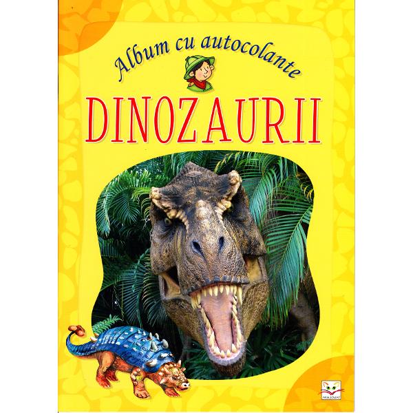 Dinozaurii - Album Cu Autocolante