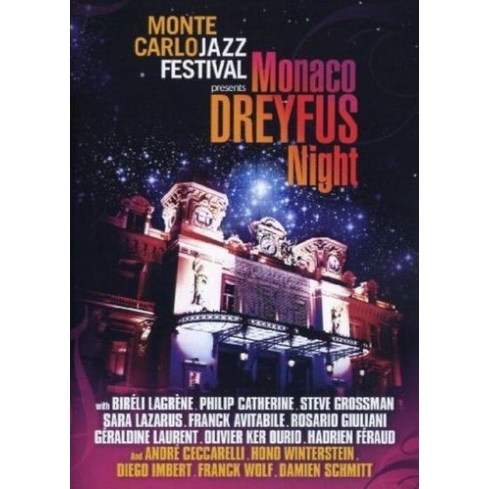 Various Artists (Bireli Lagrene & The Gipsy Project, Franck Avitabile, Rosario Giuliani, Steve Grossman) - Monaco Dreyfus Night - DVD