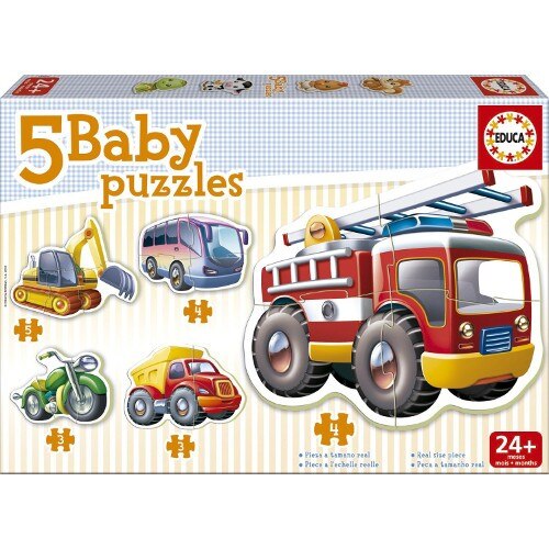 Baby Educa Puzzle Vehicule