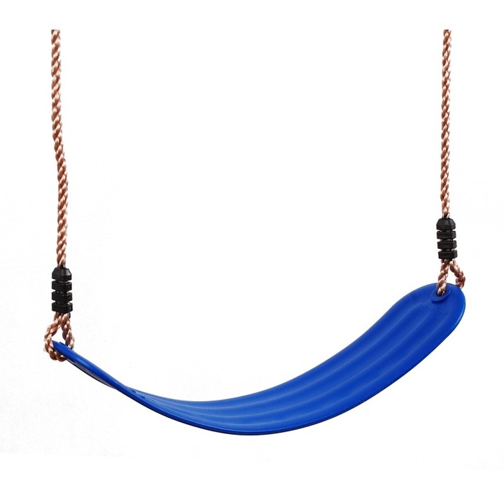 Гъвкава бебешка люлка, трюфел, синьо