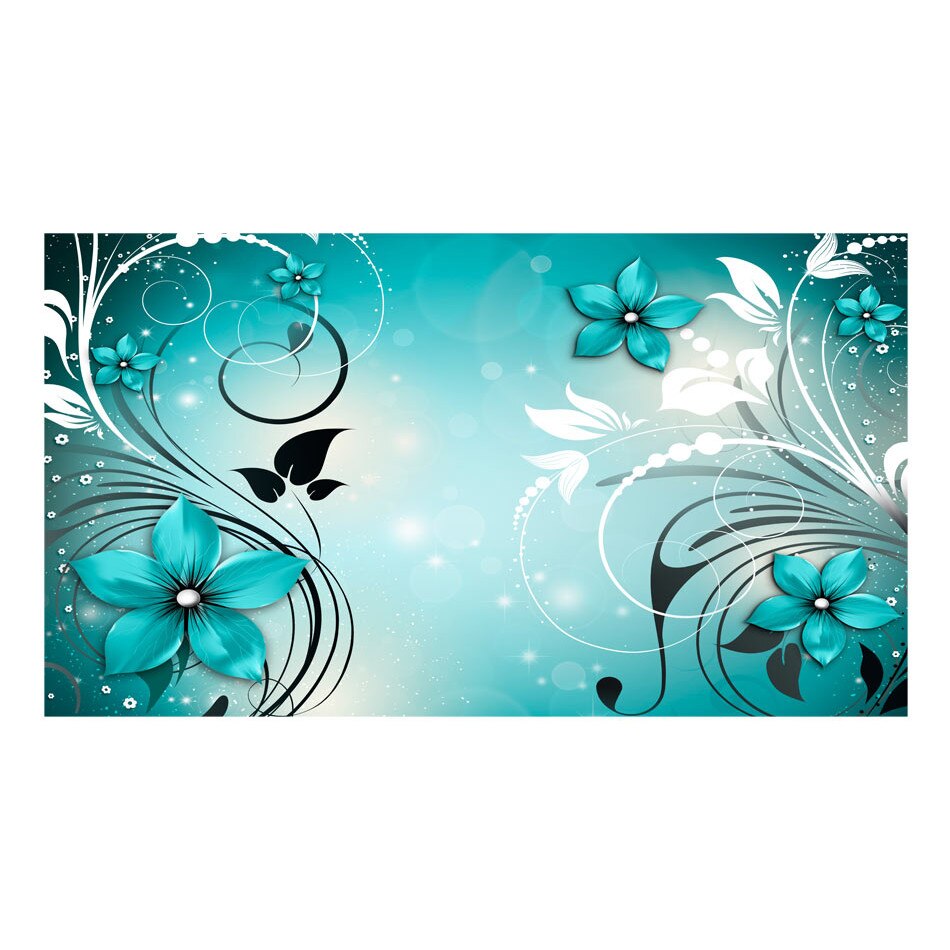 Fototapet vlies - Sapphire Winter - 500 x 280 cm