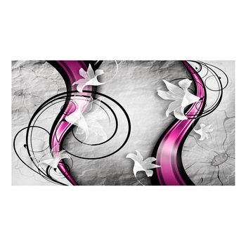 Fototapet vlies - Panglica de flori - 500 x 280 cm Fototapet vlies - Panglica de flori - 500 x 280 cm