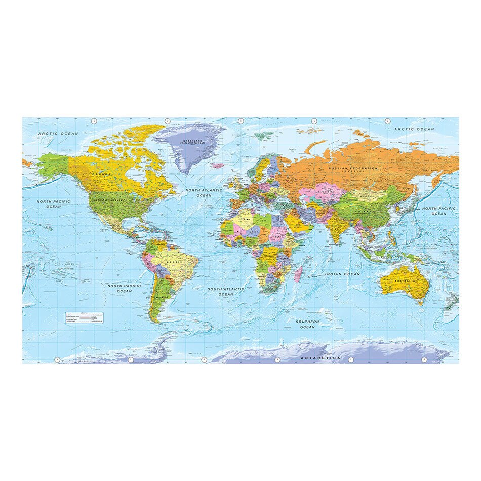 Fototapet vlies - Orbis Terrarum II - 500 x 280 cm