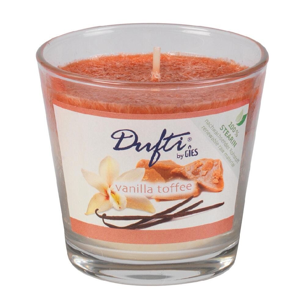 Pahar Crystal Vanilla Toffee 18 ore Dufti by Gies, 73 x 77 mm