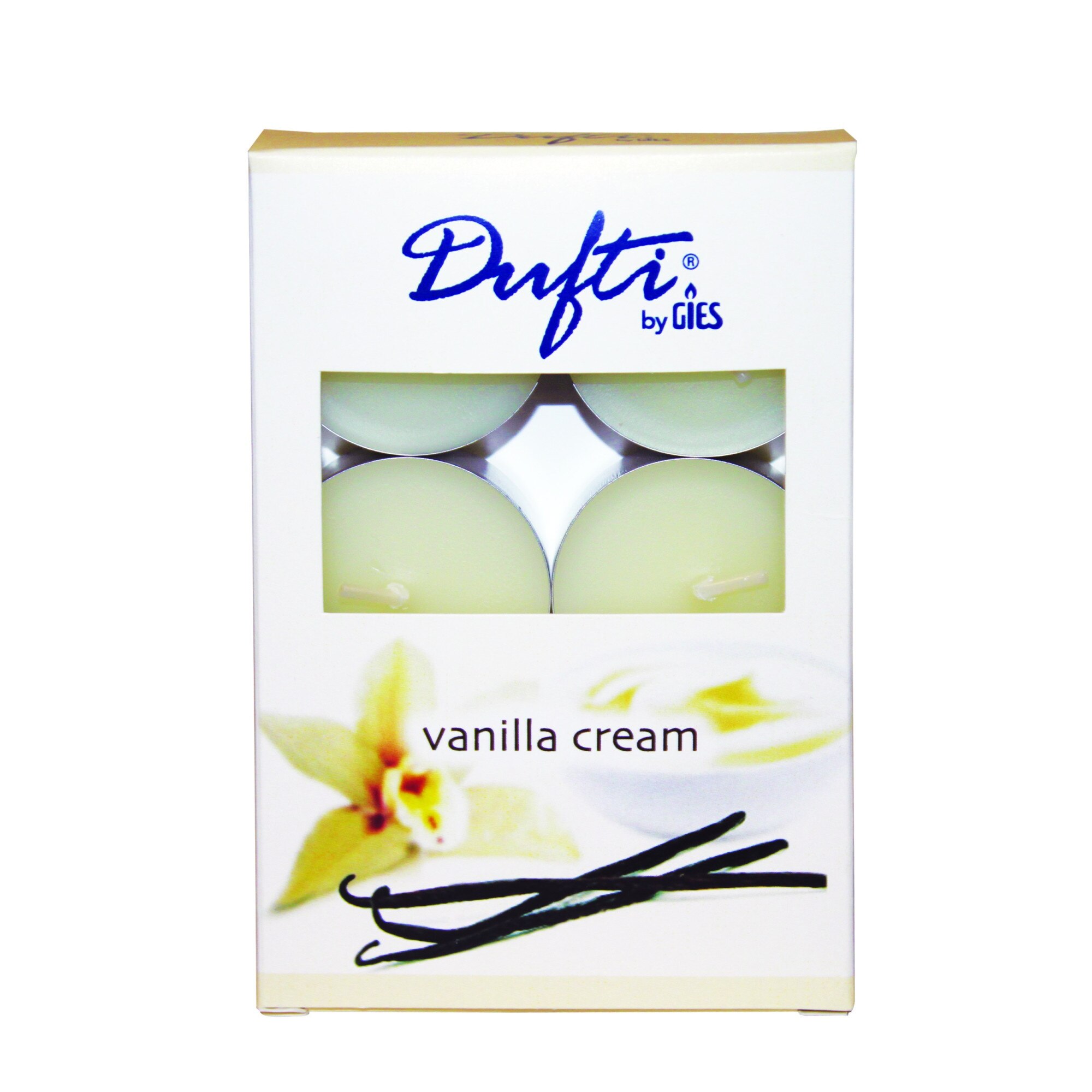 Pastile Crema Vanilie 4 ore Dufti by Gies, set/6