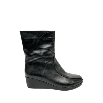 Ghete dama 582, Negre, piele Naturala Ghete dama 582, Negre, piele Naturala