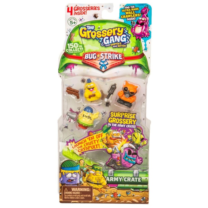Set 4 figurine Grossery Gang Sezonul 4