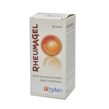 RheumaGeL, Hyllan, Gel cu Efect Antiinflamator si Analgezic ce Amelioreaza Durerile Articulare Reumatice sau Traumatice, 50 ml RheumaGeL, Hyllan, Gel cu Efect Antiinflamator si Analgezic ce Amelioreaza Durerile Articulare Reumatice sau Traumatice, 50 ml